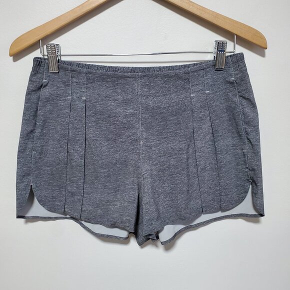LULULEMON &go Endeavor Shorts 2" Swift Ultra Pleated Heathered Grey Women's 8 - Picture 2 of 15